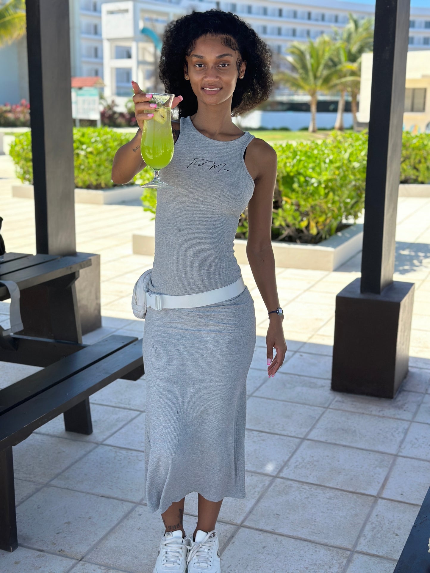 That Mom Sleeveless Tank Top Dress