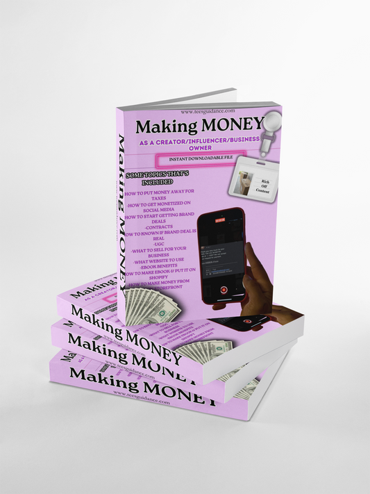 Making Money As A Influencer/Creator/Business Owner Courss