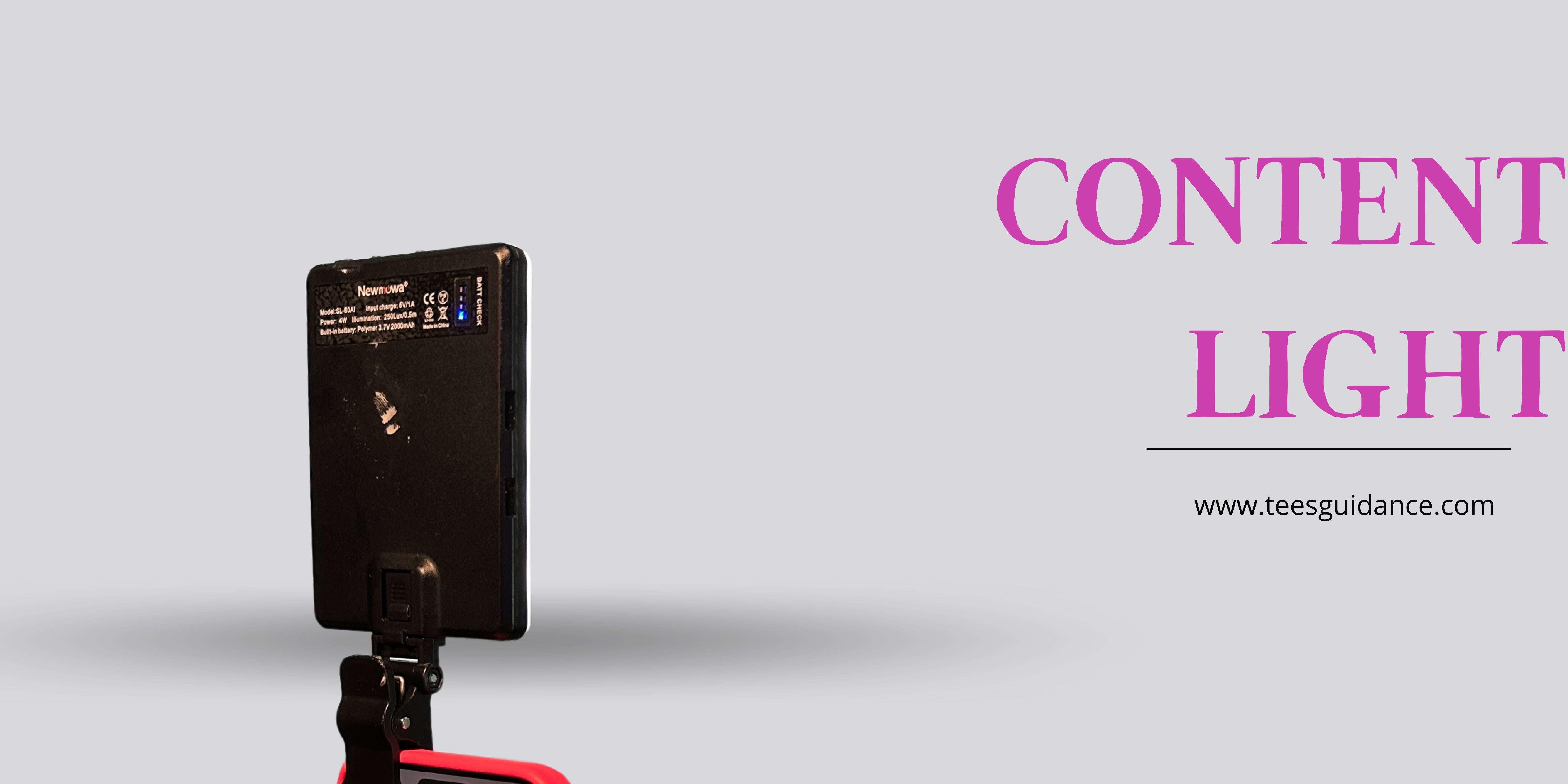 Content Light – Tees Guidance